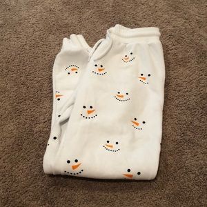 Snowman Pajama Pants